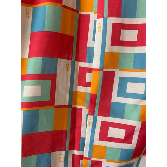 Davi & Dani Retro Colorblock Beach Pants Size S - Picture 3 of 4